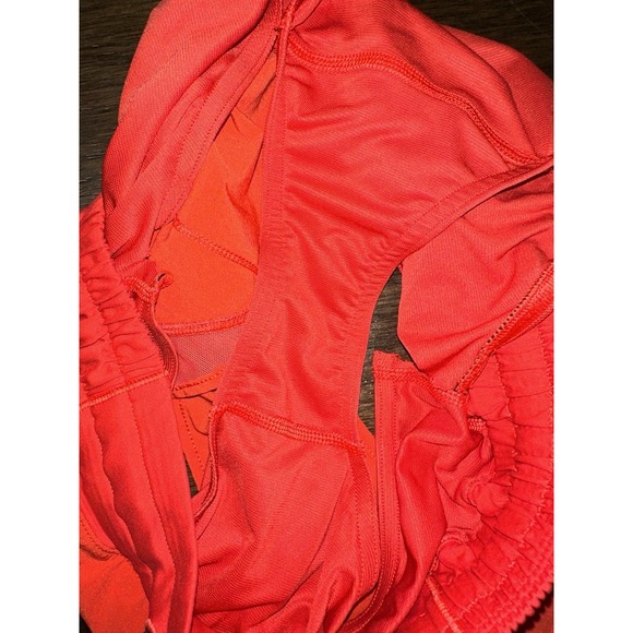 Lululemon Hotty Hot Shorts Women's 6 Red Speed Up Lined 2.5" Inseam Running - Picture 5 of 11